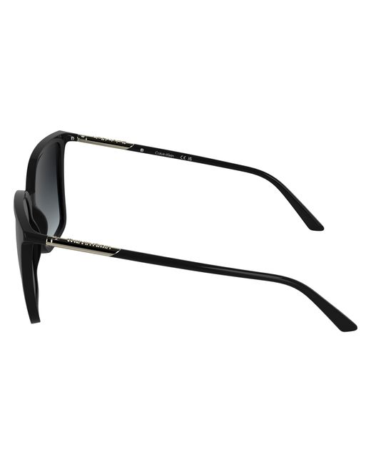 Calvin Klein Black Ck26502S 001 Sunglasses Bio-Injected Smoke Butterfly Normal