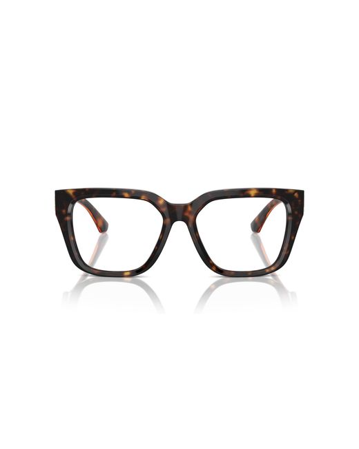 Burberry Black Be2403 3002 Optical Frames Acetate Transparent Squared Normal