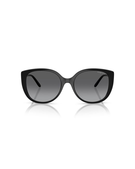Vogue Eyewear Black Vo5623S W44/T3 Sunglasses Nylon Butterfly Polarized Shaded