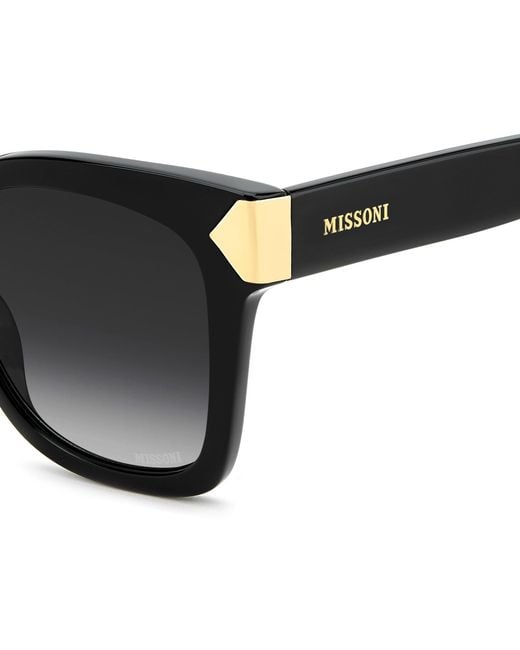 Missoni Black Mis 0284/S 807/9O Sunglasses Acetate Squared Normal Nuanced