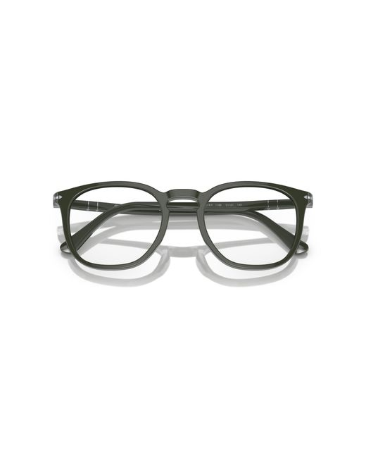Persol Black Po3318V 1188 Optical Frames Acetate Transparent Pantos Normal