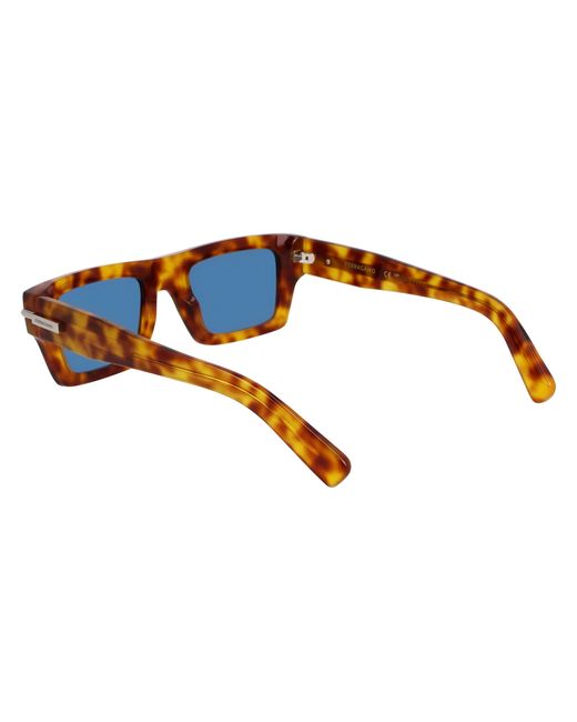 Ferragamo Black Sf2034S 212 Sunglasses Acetate Squared Normal for men