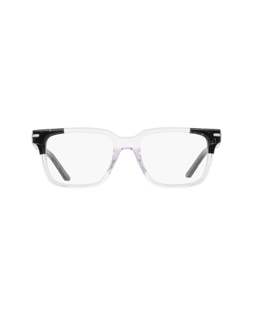 Nike Black 7178 900 Optical Frames Acetate Squared Normal for men