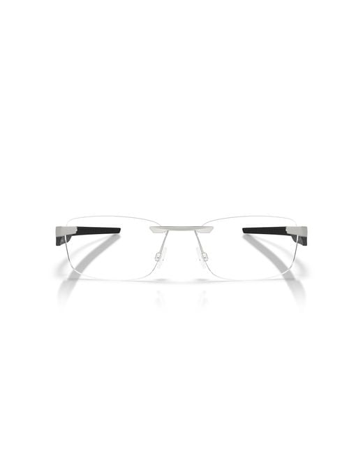 Oakley Black Ox3126 Steakhouse 1.0 312604 Optical Frames Metal Transparent Squared Normal