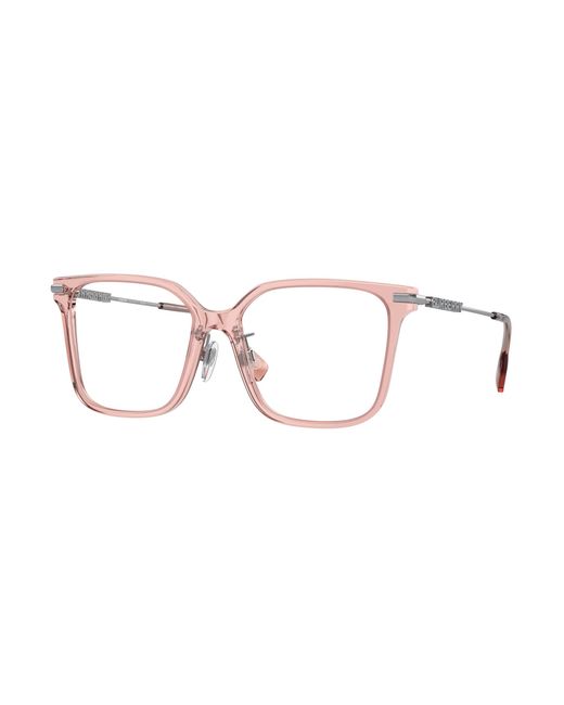 Burberry Black Be2376 Elizabeth 4069 Optical Frames Acetate Transparent Squared Normal