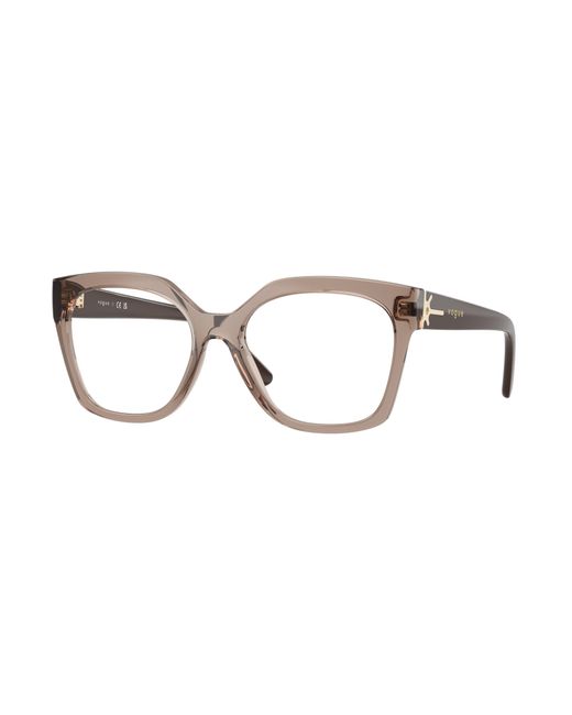 Vogue Eyewear Black Vo5691 2940 Optical Frames Nylon Transparent Squared Normal