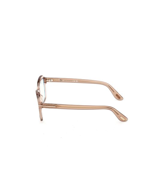 Tom Ford Black Ft6129-B 045 Optical Frames Acetate Squared Normal