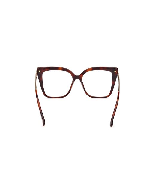 Max Mara Black Mm5144 052 Optical Frames Acetate Butterfly Normal