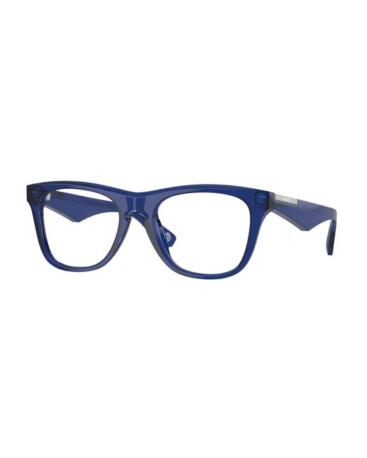 Burberry Black Be2409 4110 Optical Frames Acetate Transparent Squared Normal for men