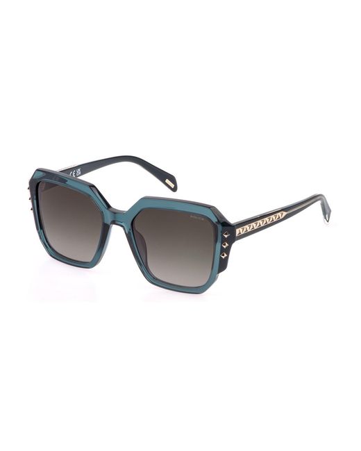 Police Black Splr23E Superstar 3 03Ge Sunglasses Acetate Geometric Normal Shaded