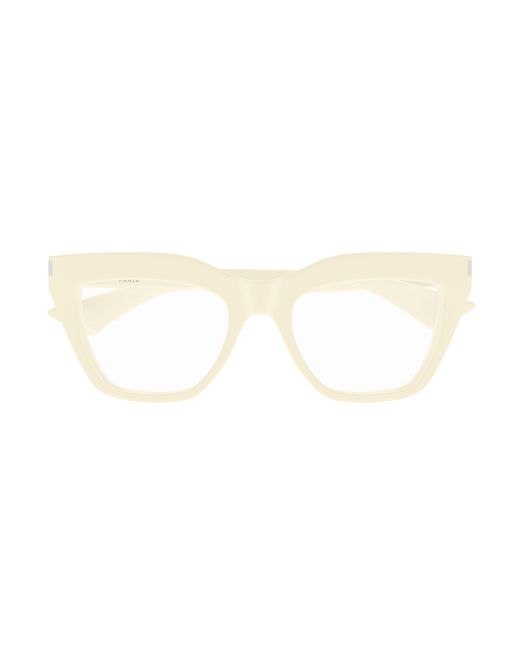 Saint Laurent Black Sl 760 004 Optical Frames Acetate Transparent Cat Eye