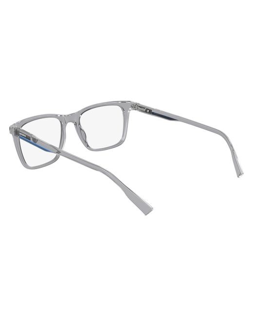 Lacoste Black L2960 035 Optical Frames Bio-Inject Squared Normal for men