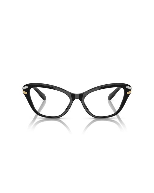 Swarovski Black Sk2031 1026 Optical Frames Acetate Cat Eye Normal