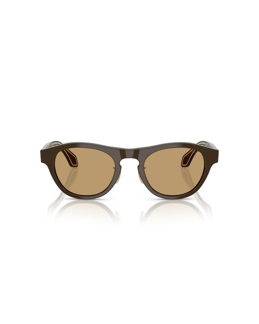 Giorgio Armani Black Ar8225 619473 Sunglasses Acetate Round Normal for men