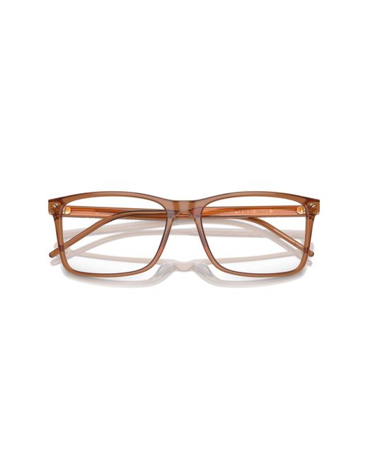 Giorgio Armani Black Ar7258 5932 Optical Frames Acetate Transparent Squared Normal for men