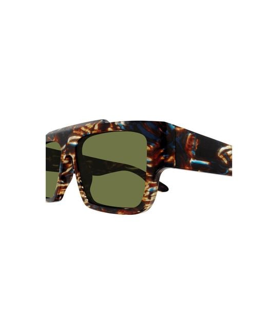 Gucci Black Gg1460S 002 Sunglasses Acetate Squared Normal for men