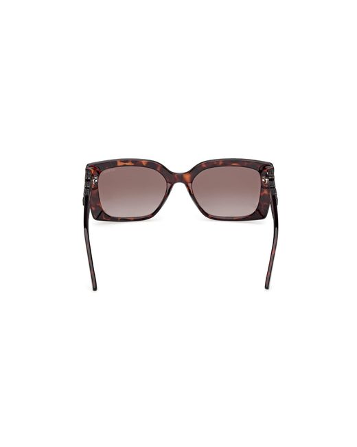 Guess Black Gu00265-H 52F Sunglasses Injected Squared Normal