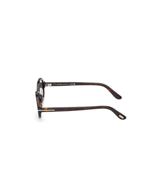 Tom Ford Black Ft1364 Iggy 52N Sunglasses Acetate Round Normal
