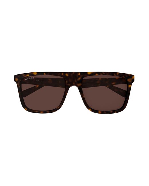 Gucci Black Gg2182S 002 Sunglasses Acetate Squared for men