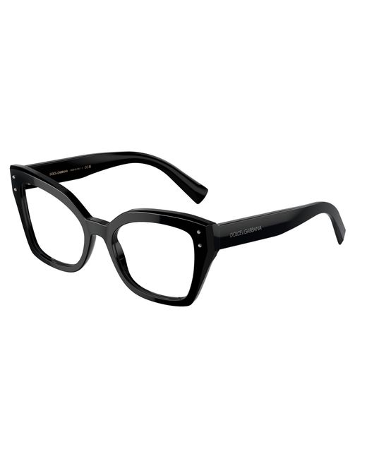 Dolce & Gabbana Black Dg3386 501 Optical Frames Acetate Transparent Butterfly Normal