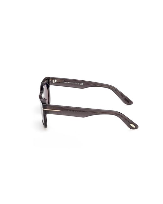 Tom Ford Black Ft1334 Marshall-02 20V Sunglasses Acetate Squared Normal for men