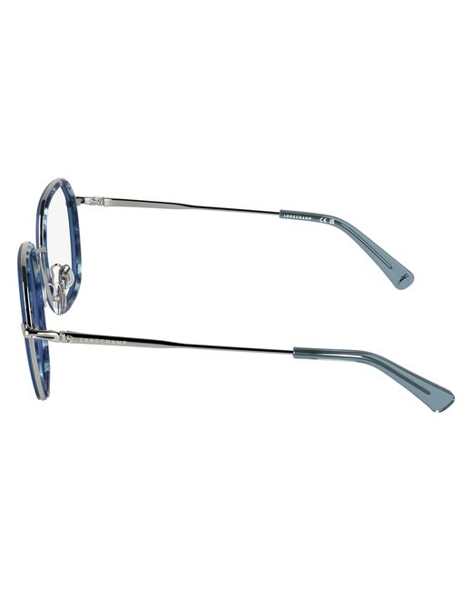 Longchamp Black Lo2183 431 Optical Frames Metal Squared Normal