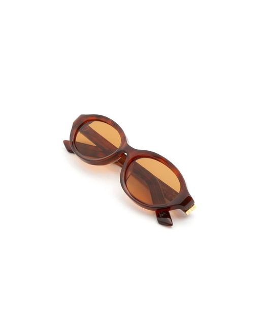 Retrosuperfuture Black 8P9 Parola Diversa Sunglasses Acetate Geometric Normal