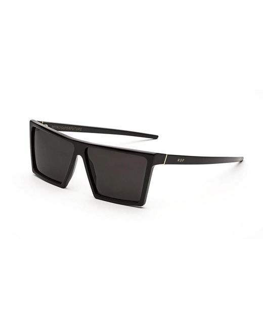 Retrosuperfuture Black L2X W Sunglasses Acetate Squared Normal