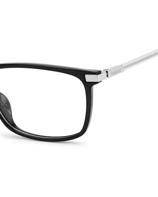 Polaroid Black Pld D458/G 807 Optical Frames Plastic Squared for men