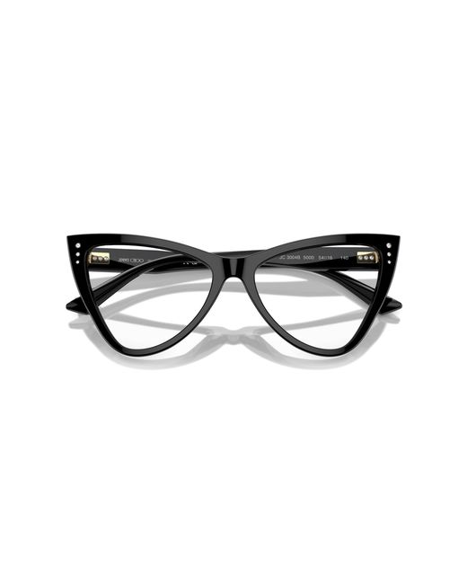 Jimmy Choo Black Jc3004B 5000 Optical Frames Acetate Cat Eye