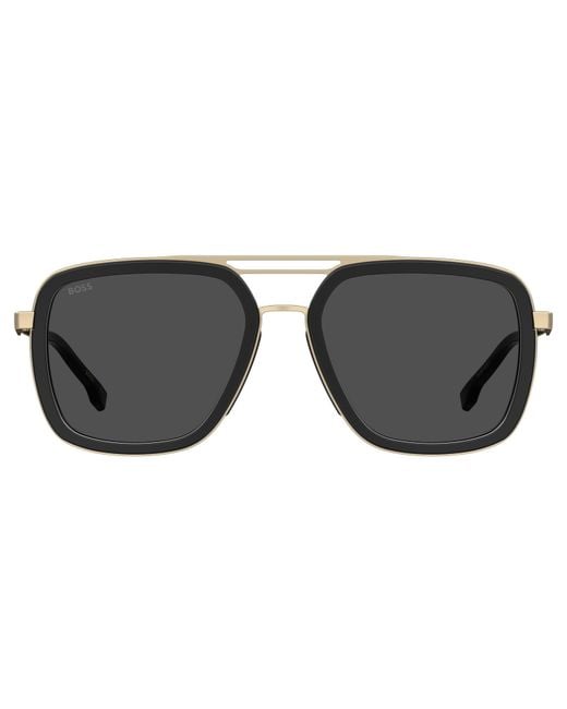 Boss Black Boss 1235/S 807/Ir Sunglasses Metal Squared for men