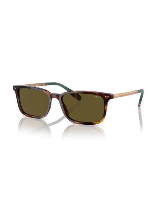 Polo Ralph Lauren Black Ph4212 613773 Sunglasses Acetate Squared Normal for men