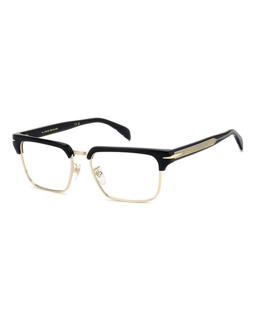 David Beckham Black Db 7112 2M2 Optical Frames Metal Squared for men