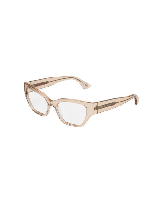 Marni Black Lsy Iyora Resin Optical Frames Acetate Squared