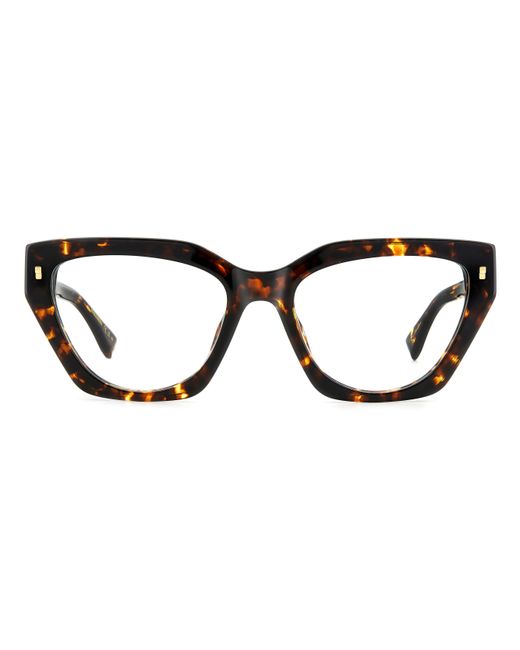 DSquared² Black D2 0117 086 Optical Frames Acetate Cat Eye