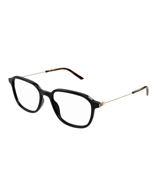 Gucci Black Gg1577O 005 Optical Frames Acetate Transparent Squared for men
