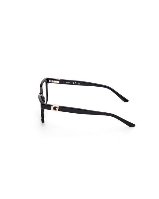 Guess Black Gu50227 001 Optical Frames Acetate Squared Normal