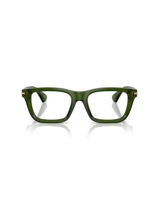 Burberry Black Be2419 4148 Optical Frames Acetate Squared Normal for men