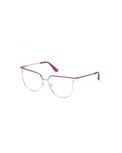 Guess Black Gu50147 083 Optical Frames Metal Cat Eye Normal