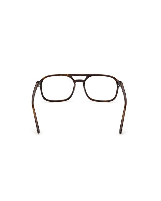 Web Black We5473 052 Optical Frames Acetate Squared Normal for men
