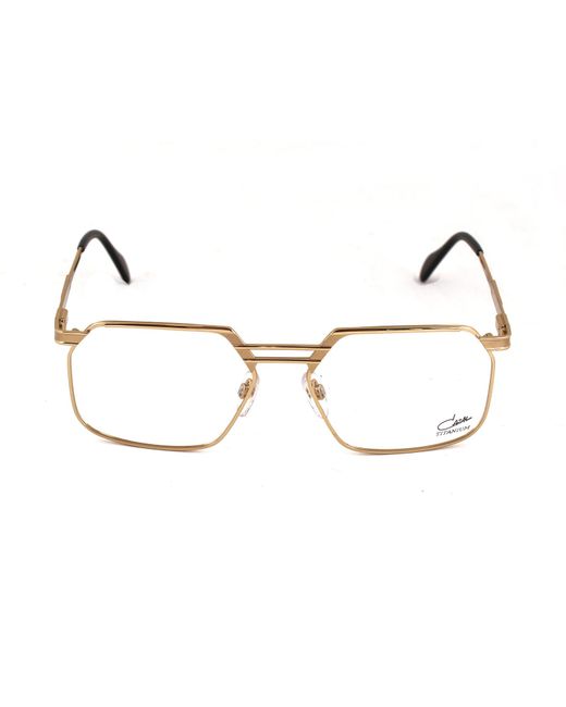 Cazal Black 760 003 Optical Frames Titanium Squared for men