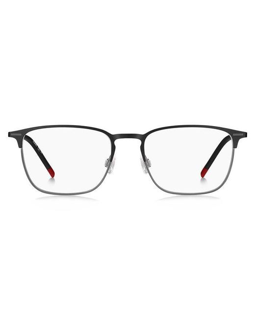 Boss Black Hg 1235 284 Optical Frames Steel Squared for men