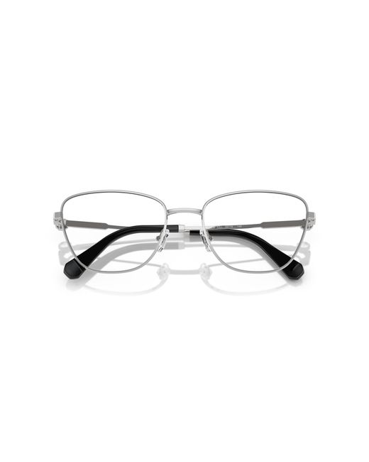 Swarovski Black Sk1018 4001 Optical Frames Metal Cat Eye Normal