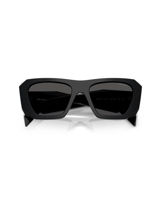 Prada Black Pr B18S 16K08Z Sunglasses Acetate Squared Normal
