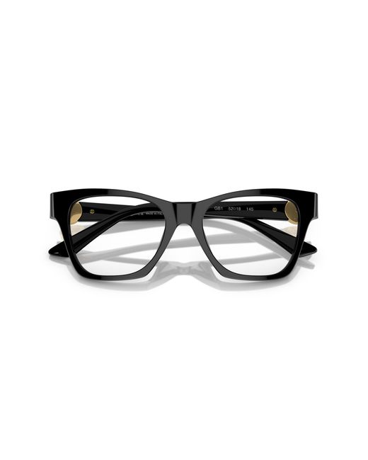 Versace Black Ve3341U Gb1 Optical Frames Acetate Squared