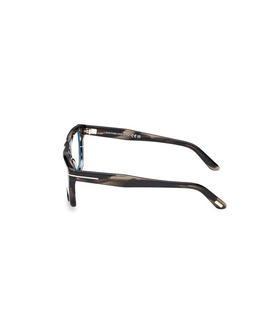 Tom Ford Black Ft6059-B 056 Optical Frames Acetate Squared Normal