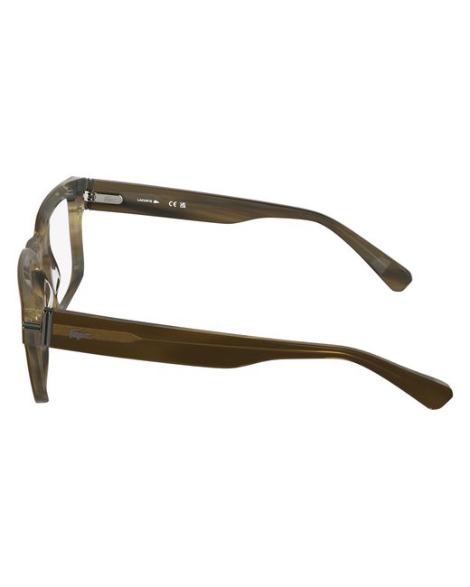 Lacoste Black L4016 210 Optical Frames Acetate Squared Normal for men