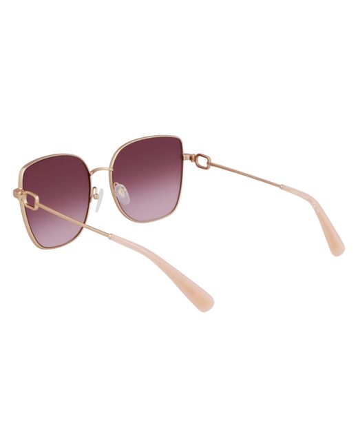 Longchamp Black Lo177S 773 Sunglasses Metal Butterfly Normal