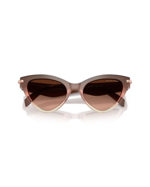 Michael Kors Black Mk2259U Roanoke 40355M Sunglasses Acetate Cat Eye Normal Shaded