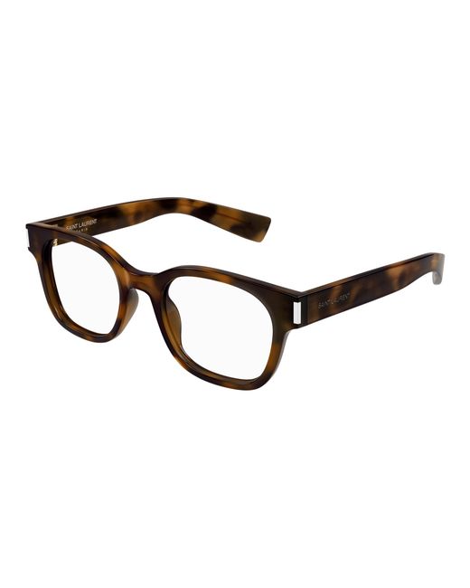 Saint Laurent Black Sl 722 006 Optical Frames Acetate Transparent Squared